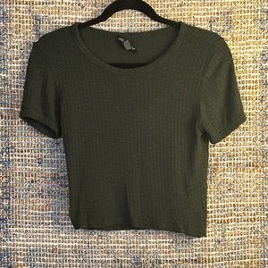 American Dream Green Crop Top